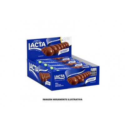 CHOCOLATE AO LEITE LACTA 1X12X34G